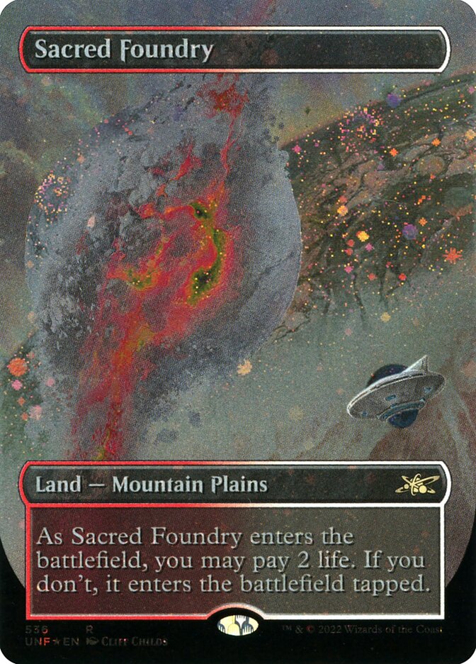 Fundição Sagrada / Sacred Foundry - Magic: The Gathering - MoxLand
