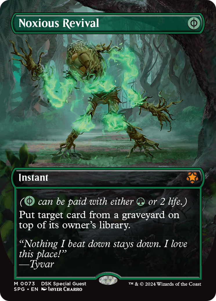 Renascimento Pernicioso / Noxious Revival - Magic: The Gathering - MoxLand