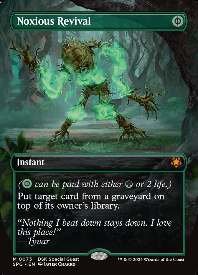Renascimento Pernicioso / Noxious Revival - Magic: The Gathering - MoxLand