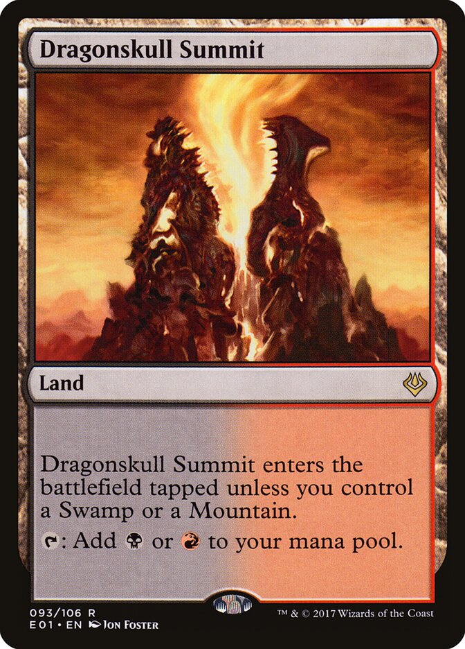 Pico da Caveira de Dragão / Dragonskull Summit - Magic: The Gathering - MoxLand