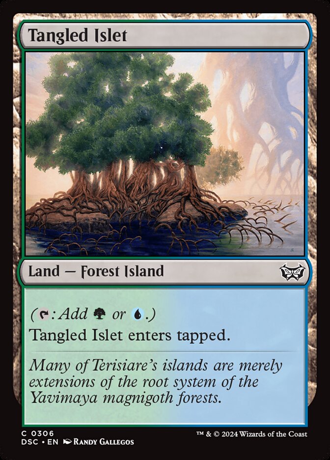 Ilhota Emaranhada / Tangled Islet - Magic: The Gathering - MoxLand