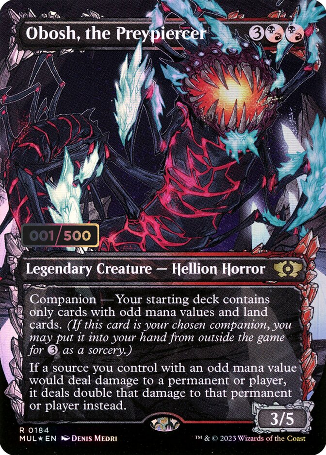 Obosh, o Furapresa / Obosh, the Preypiercer - Magic: The Gathering - MoxLand