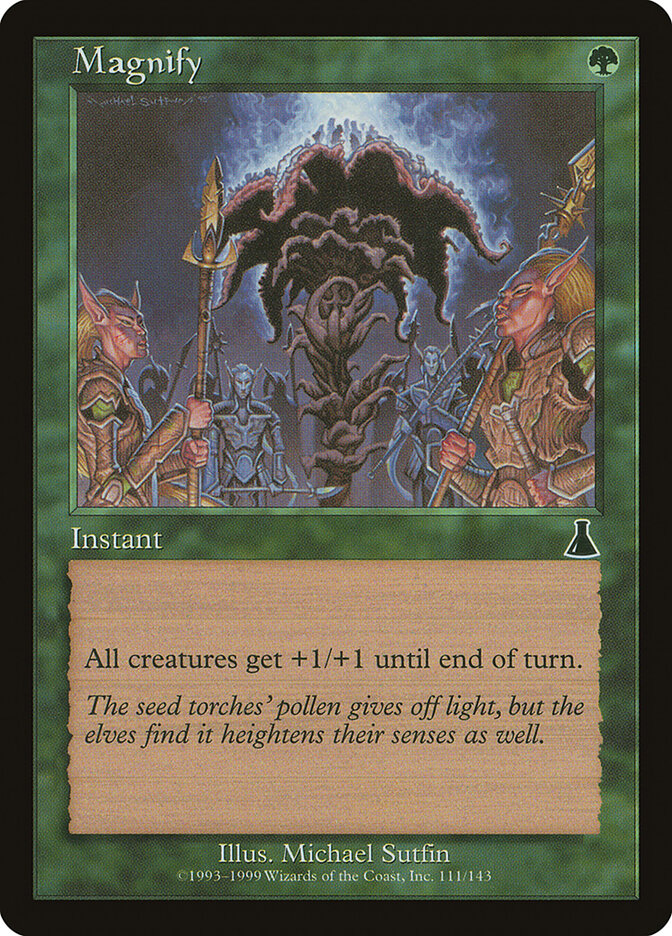Ampliar / Magnify - Magic: The Gathering - MoxLand