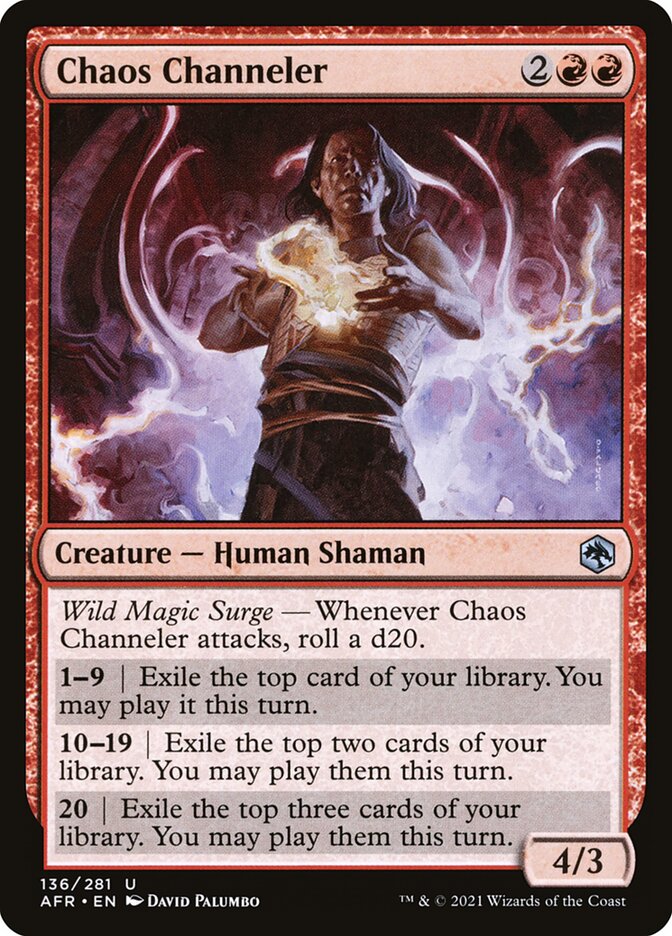 Canalizador do Caos / Chaos Channeler - Magic: The Gathering - MoxLand