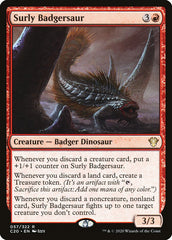 Texugossauro Ranzinza / Surly Badgersaur - Magic: The Gathering - MoxLand