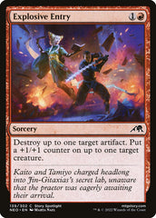 Entrada Explosiva / Explosive Entry - Magic: The Gathering - MoxLand