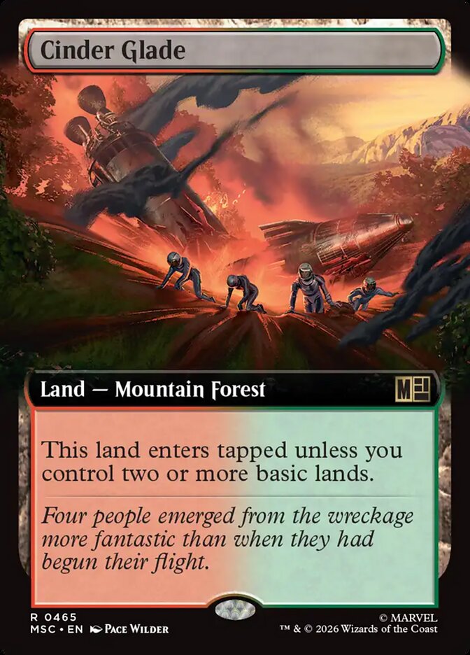 Clareira das Cinzas / Cinder Glade - Magic: The Gathering - MoxLand