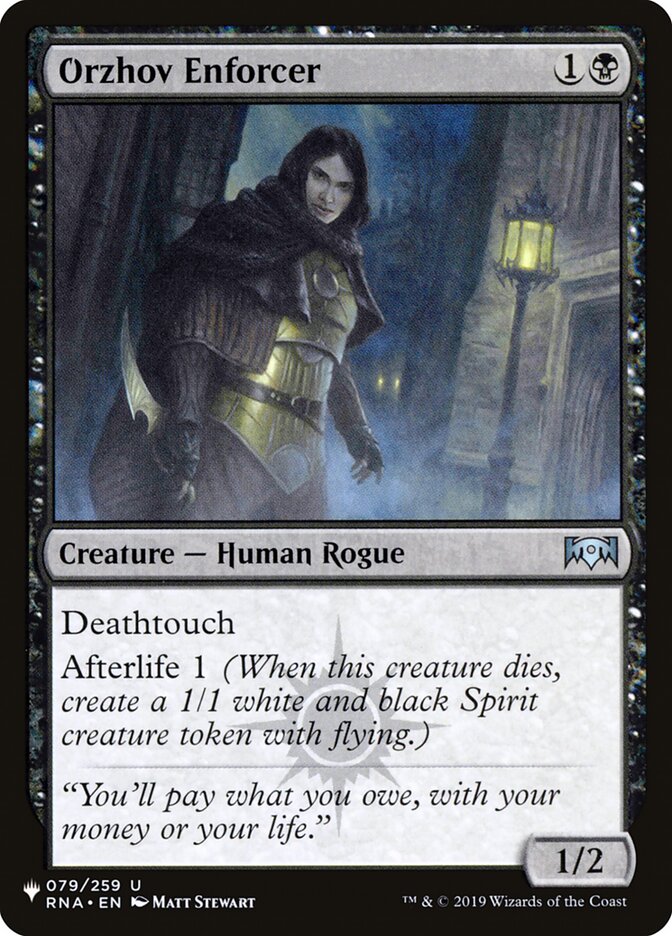 Impositora Orzhov / Orzhov Enforcer - Magic: The Gathering - MoxLand