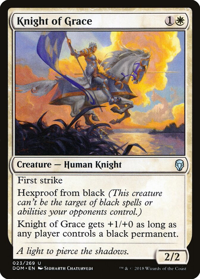 Cavaleira da Graça / Knight of Grace - Magic: The Gathering - MoxLand