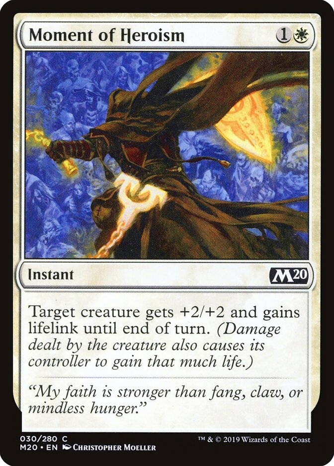 Momento de Heroísmo / Moment of Heroism - Magic: The Gathering - MoxLand