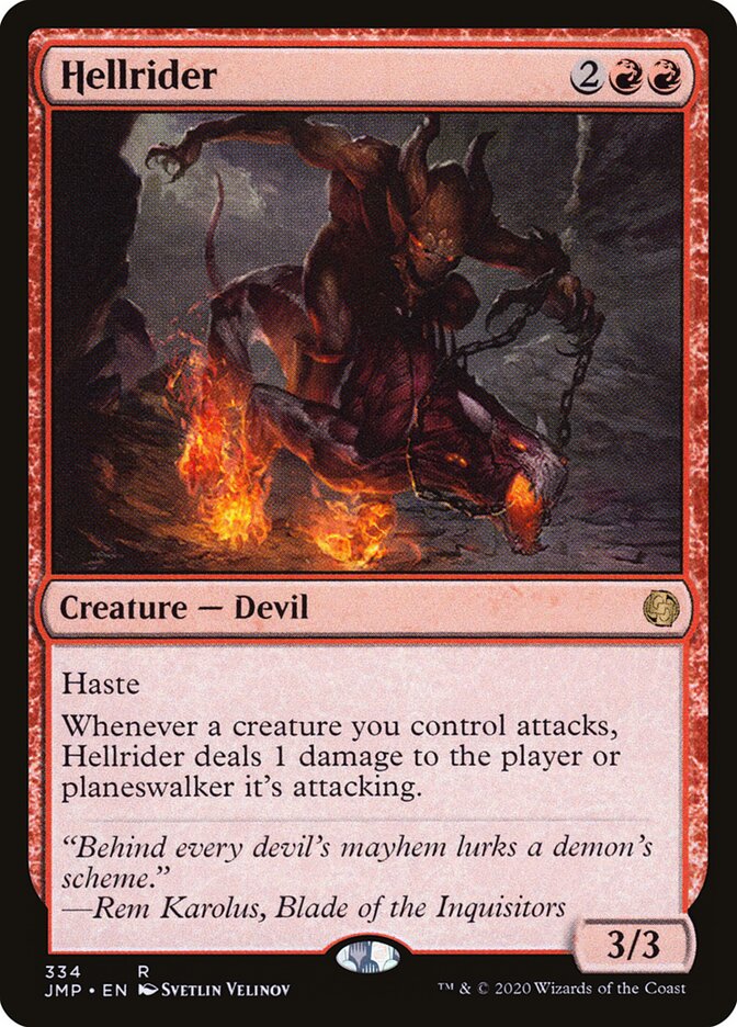 Ginete do Inferno / Hellrider - Magic: The Gathering - MoxLand