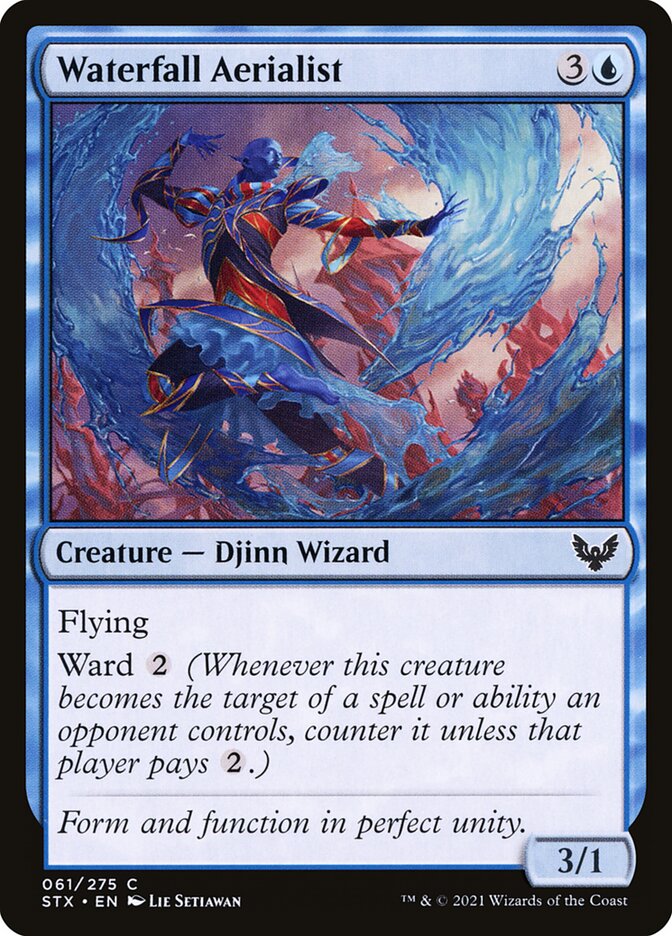 Aerialista da Cachoeira / Waterfall Aerialist - Magic: The Gathering - MoxLand