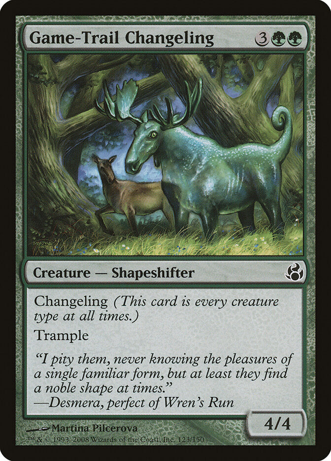 Morfolóide Trilha-de-Caça / Game-Trail Changeling - Magic: The Gathering - MoxLand