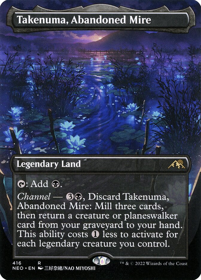 Takenuma, Charco Abandonado / Takenuma, Abandoned Mire - Magic: The Gathering - MoxLand