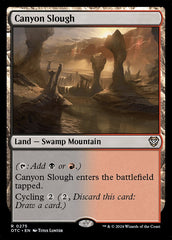 Lamaçal do Desfiladeiro / Canyon Slough - Magic: The Gathering - MoxLand