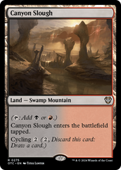 Lamaçal do Desfiladeiro / Canyon Slough - Magic: The Gathering - MoxLand