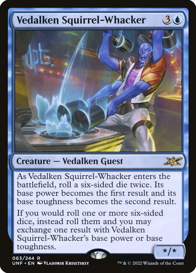 Vedalken Squirrel-Whacker - Magic: The Gathering - MoxLand