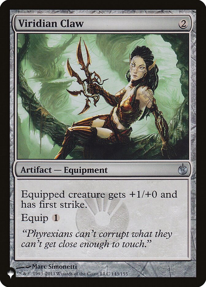 Garra Viridiana / Viridian Claw - Magic: The Gathering - MoxLand