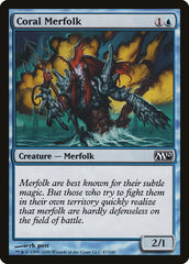 Tritões dos Corais / Coral Merfolk - Magic: The Gathering - MoxLand