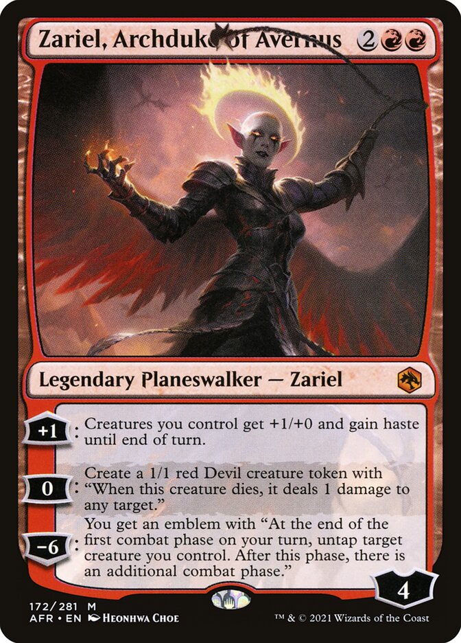 Zariel, Arquiduquesa de Avernus / Zariel, Archduke of Avernus - Magic: The Gathering - MoxLand