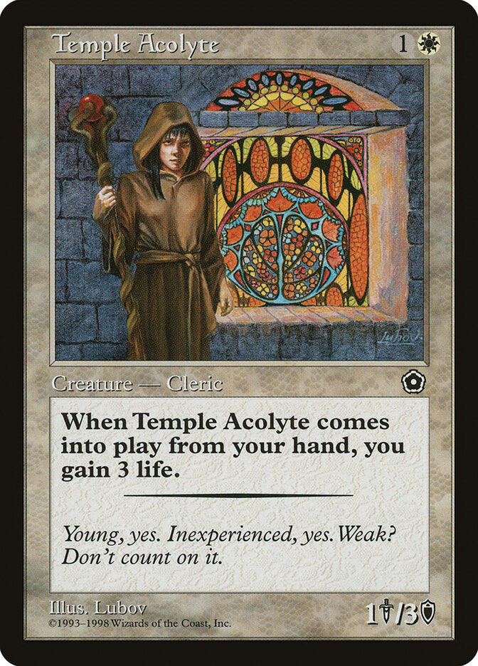 Temple Acolyte - Magic: The Gathering - MoxLand