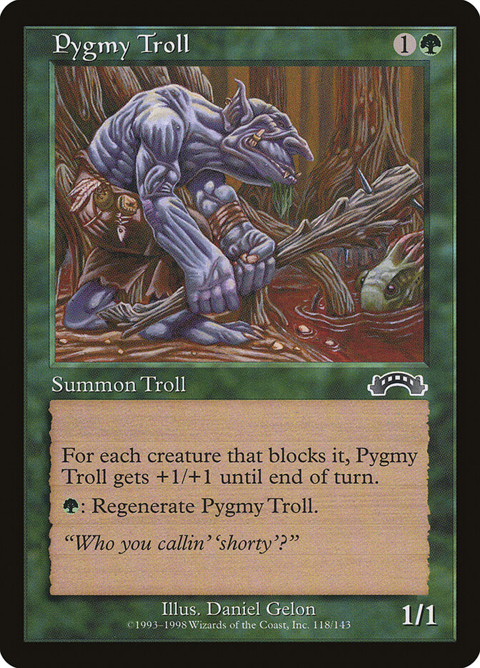 Trol Pigmeu / Pygmy Troll - Magic: The Gathering - MoxLand