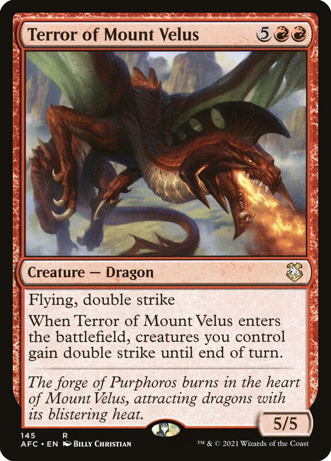 Terror do Monte Velo / Terror of Mount Velus - Magic: The Gathering - MoxLand