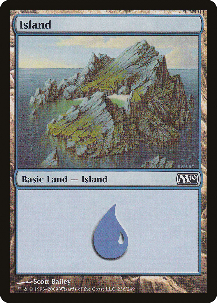Ilha / Island - Magic: The Gathering - MoxLand