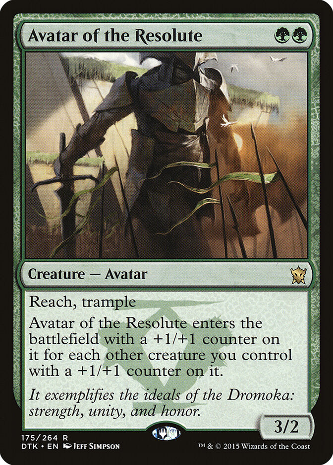 Avatar dos Resolutos / Avatar of the Resolute - Magic: The Gathering - MoxLand