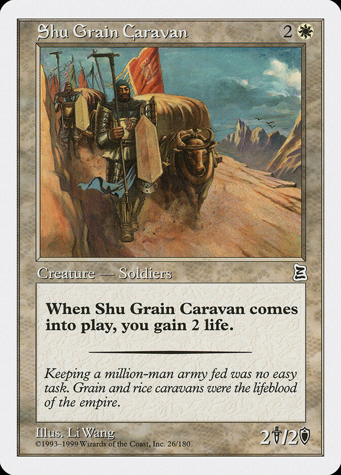 Shu Grain Caravan - Magic: The Gathering - MoxLand