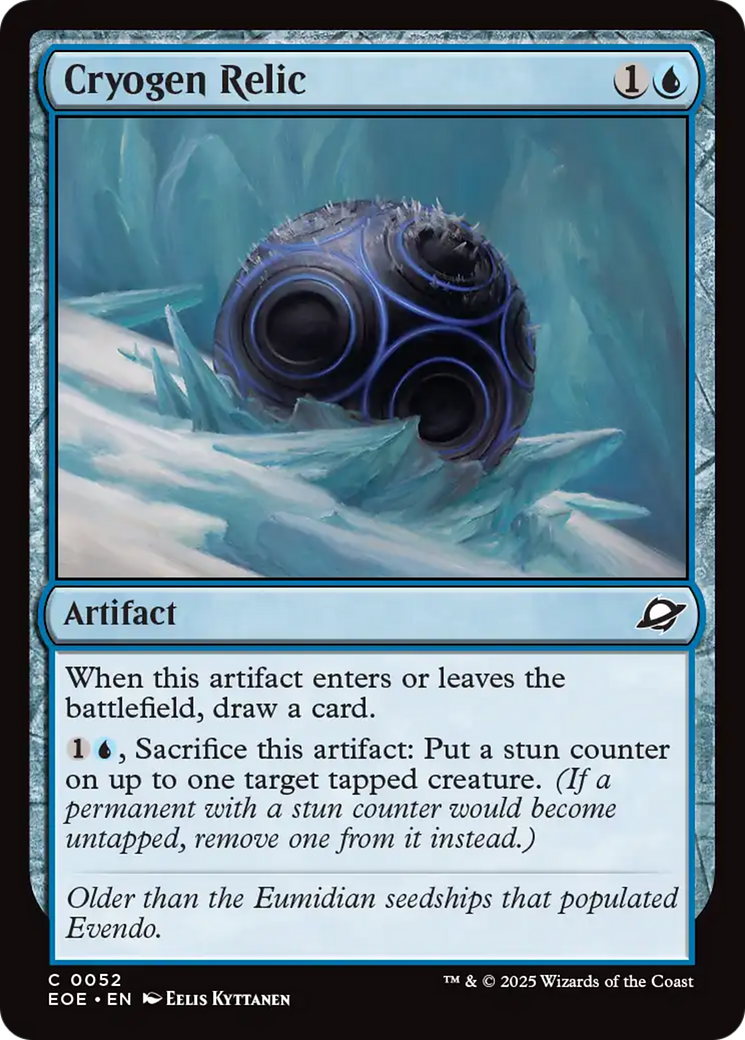 Cryogen Relic - Magic: The Gathering - MoxLand