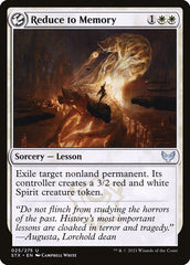 Reduzir a Lembranças / Reduce to Memory - Magic: The Gathering - MoxLand