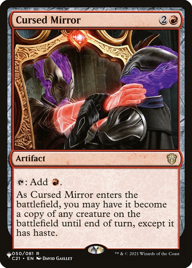 Espelho Amaldiçoado / Cursed Mirror - Magic: The Gathering - MoxLand