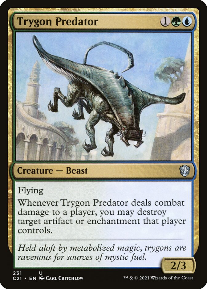Arraia Predadora / Trygon Predator - Magic: The Gathering - MoxLand