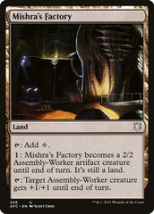 Fábrica de Mishra / Mishra's Factory - Magic: The Gathering - MoxLand