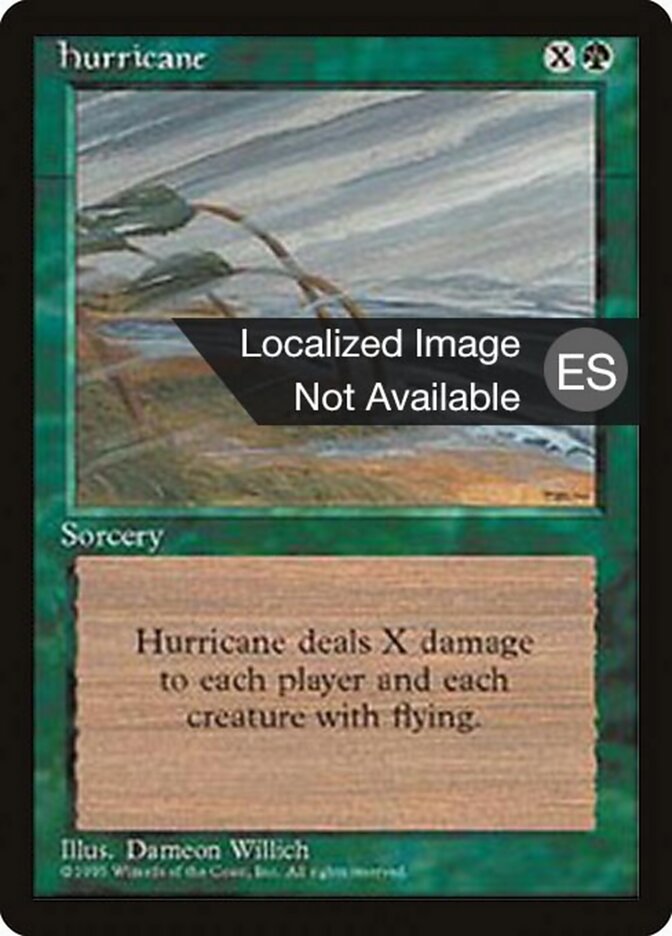 Furacão / Hurricane - Magic: The Gathering - MoxLand
