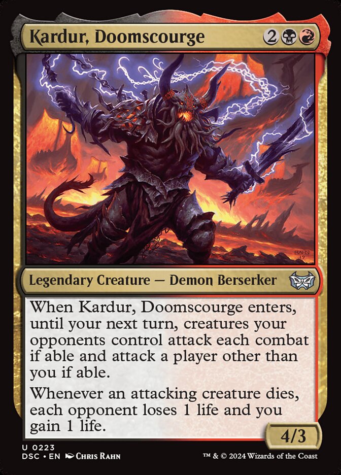 Kardur, Flagelo da Colisão / Kardur, Doomscourge - Magic: The Gathering - MoxLand