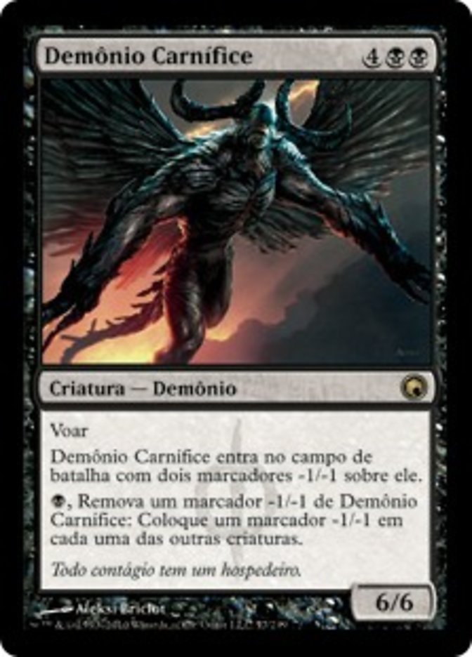 Demônio Carnífice / Carnifex Demon - Magic: The Gathering - MoxLand