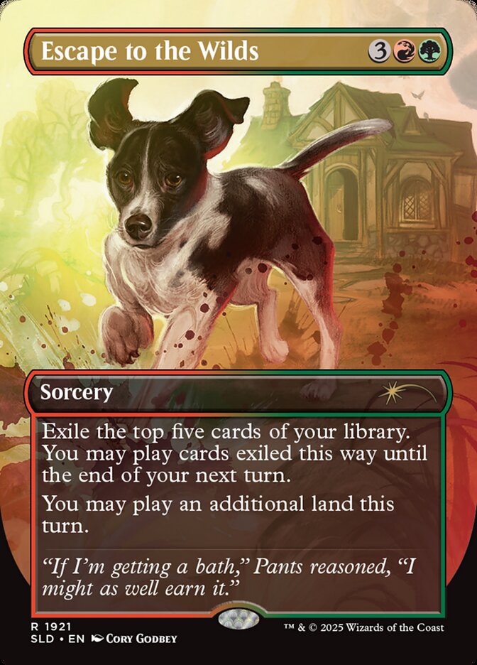 Fuga para as Terras Selvagens / Escape to the Wilds - Magic: The Gathering - MoxLand