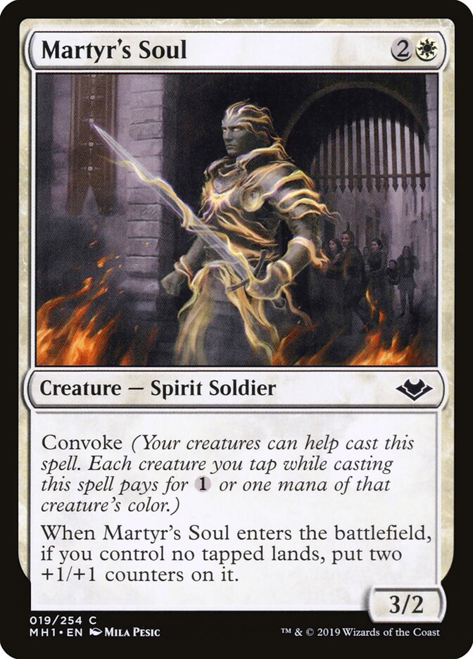 Alma do Mártir / Martyr's Soul - Magic: The Gathering - MoxLand