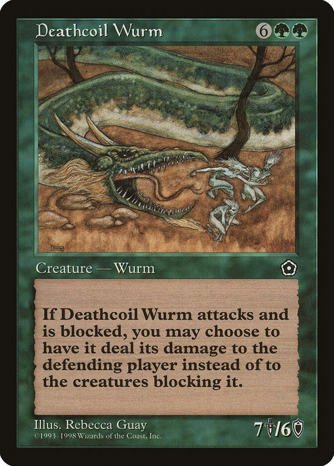 Deathcoil Wurm - Magic: The Gathering - MoxLand