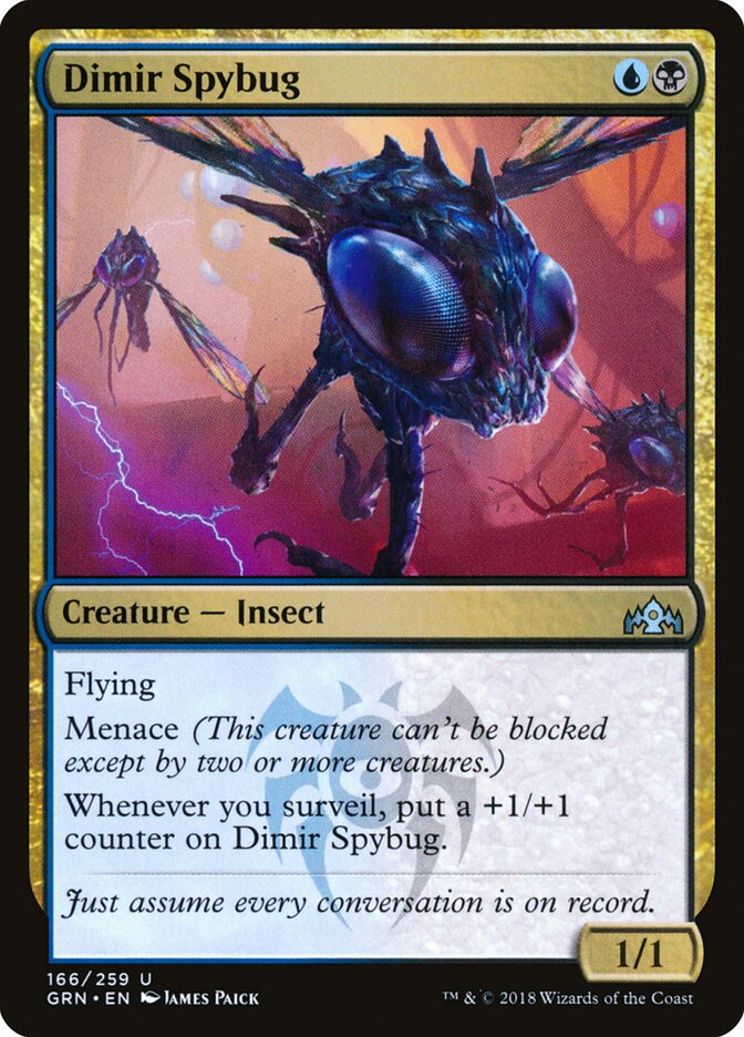Inseto-espião Dimir / Dimir Spybug - Magic: The Gathering - MoxLand