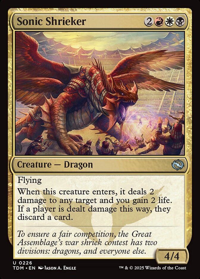 Bradador Sônico / Sonic Shrieker - Magic: The Gathering - MoxLand