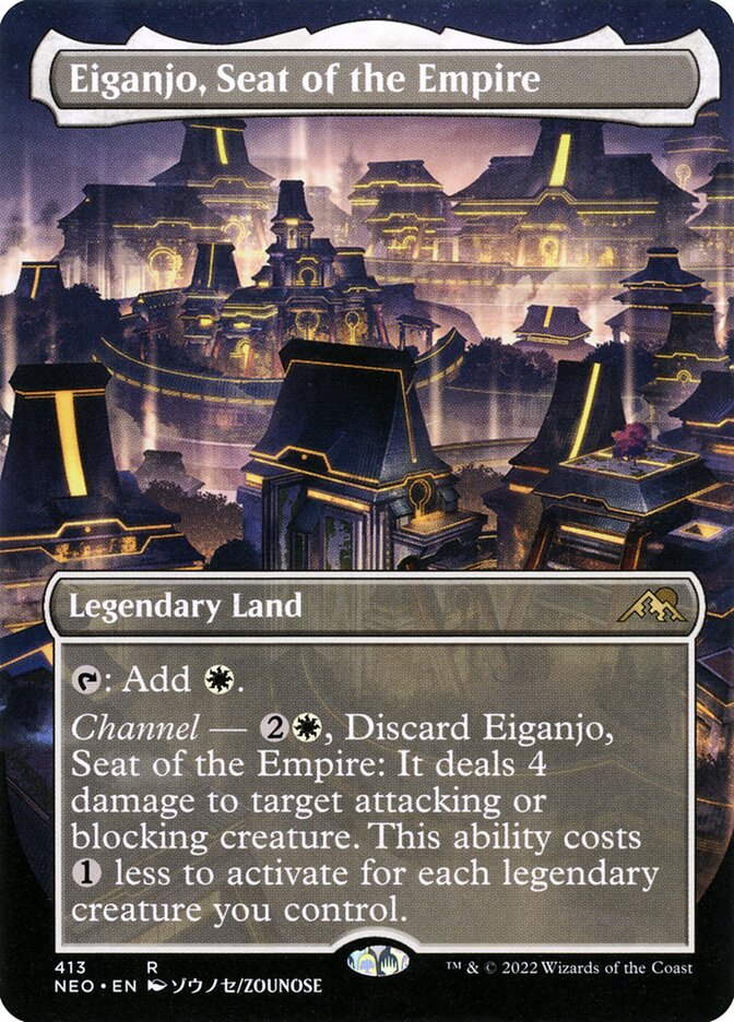 Eiganjo, Sede do Império / Eiganjo, Seat of the Empire - Magic: The Gathering - MoxLand