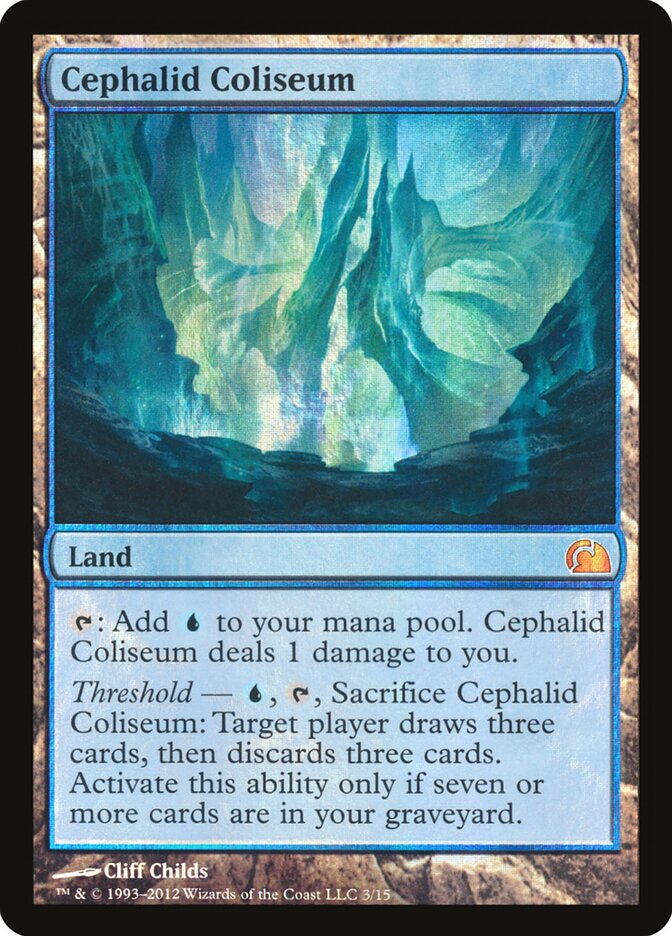 Coliseu dos Cefálidas / Cephalid Coliseum - Magic: The Gathering - MoxLand
