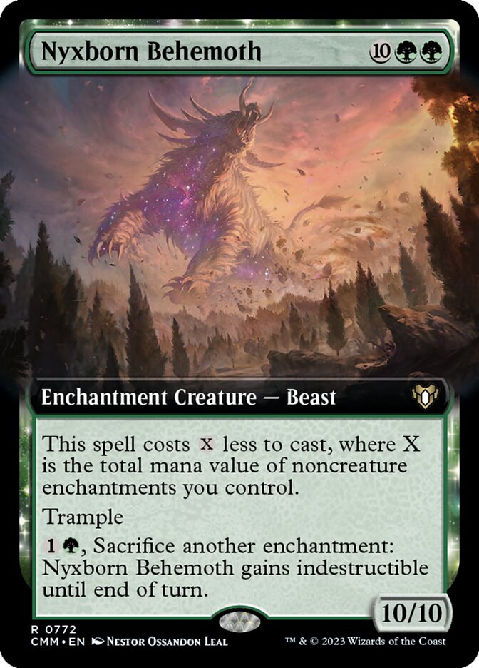 Nyxborn Behemoth - Magic: The Gathering - MoxLand