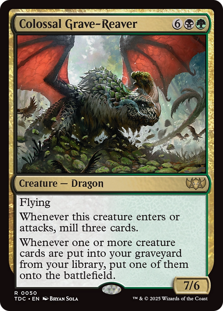 Colossal Grave-Reaver - Magic: The Gathering - MoxLand