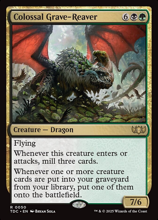 Colossal Grave-Reaver - Magic: The Gathering - MoxLand