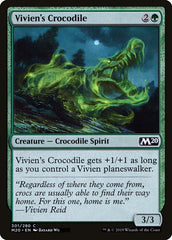 Crocodilo de Vivien / Vivien's Crocodile - Magic: The Gathering - MoxLand