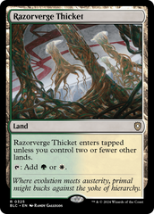 Bosque das Margens Cortantes / Razorverge Thicket - Magic: The Gathering - MoxLand